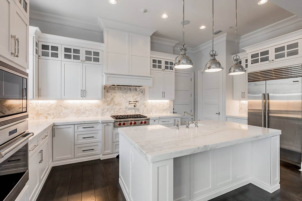 Marble kitchen countertops: classic elegance and modern style in your